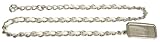 Dolce & Gabbana Large White Leather Chain Link Belt BC1443-A1164-80001