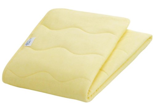 医療脱脂綿を使った寝具 トリプルスカッシュ 肌掛け シングル レモンイエロー 3SQ-K09S