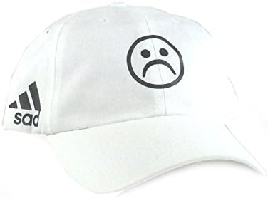 Sad Hat by VERY RARE NY (White (velcro))
