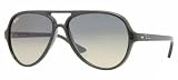 Rayban RB4125 808 28 Green Glitter Sunglasses In Propionate
