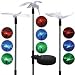 Bird/Dragonfly 3-Piece Solar LED Stake Light Set (Clear/Black) (30\