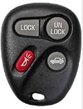 1996-1999 Pontiac Bonneville Keyless Entry Remote Fob Clicker With Free Do-It-Yourself Programming + Free eKeylessRemotes Guide