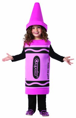 Crayola Toddler Costume Color: Tickle Me Pink, Size: 18-24 Months