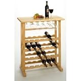 24 bottle Wine Rack Beechwood 24 bottle Wine Rack Beechwood