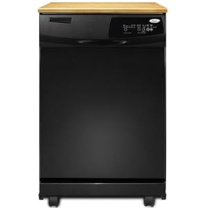 Whirlpool DP1040XTXQ Full Console Dishwasher - Black by