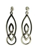 Lewis Sterling Silver Celtic Knot Earrings