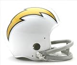San Diego Chargers 1961-1973 Replica ''2 Bar'' Riddell Throwback Mini Helmet