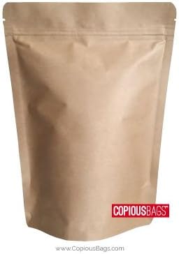 Copious Bags 4" x 6.5" Kraft Paper Stand Up Pouch (2 oz. | 60g) - 100 QTY