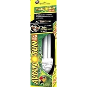 Zoo Med AS-C5 Avian Sun 5.0 Compact Florescent Bulb by ZooMed