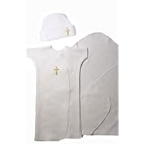 TinyInfantCrossBurialGownSet(Threesizes)