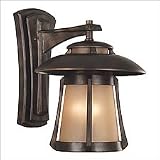 Laguna-GBRZ - 3 Light Large Mission Outdoor Lighting Wall Lamp Fixture - Golden Bronze - B1007
