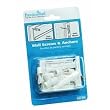 Schulte 7913913711 Freedom Rail Wall Screw And Anchor