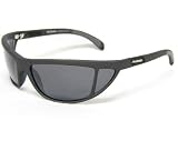 H2Optix Sunglasses Lido Matte Black Frame with Gray Polarized Lenses by