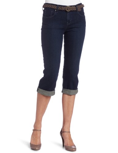 Levi's Women's 515 Cuffed Capri Jean, Collective Blue, 8