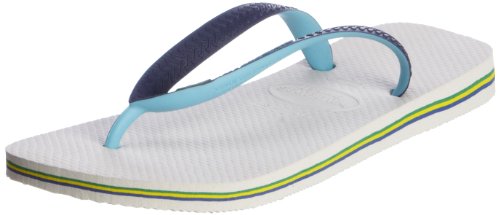 Havaianas Unisex Adult Hav Brasil Mix White Sandal 4123206.0001.390 7/8 UK