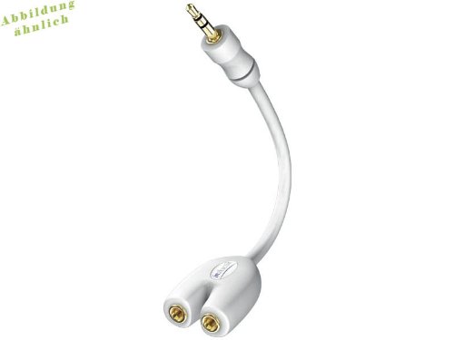 In-akustik Star MP3-Audio-Adapter (Klinke auf 2x Klinkestecker) wei&szlig; Preisvergleich