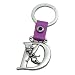 Tinker Bell Letter D Pewter Key Chain