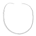 Chokers Silver Necklace Amulet Jewelry 5.25 Inches