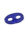 Forum Novelties 67250 Blue Deluxe Domino Mask, One Size, Pack of 1
