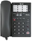 AT&T 983 Corded Phone, Black, 1 Handset