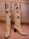 Prada - $1600 New PRADA Shearling Suede Leather Beaded Boots 6 1/2