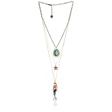 Betsey Johnson Mermaids Tale 3 Row Mermaid Nec
