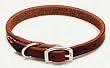 Leather Latigo Dog Collar - 10 in. with a Width of 3/8 in. Leather Latigo Dog Collar - 10 in. with a Width of 3/8 in.