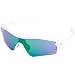 Oakley Men's Radar Path Sport Sunglasses,Matte White Frame/Jade Lens,one size
