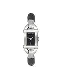 GUCCI Women's 6800 Series Black Bamboo Watch #YA068519