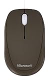 Produkt-Bild: Microsoft Compact 500 optische Maus optisch schnurgebunden milk chocolate