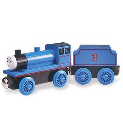 31EpsxCacfL Thomas and Friends Wooden Railway System: Edward the Blue Engine
