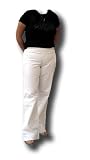 Sarah Jessica Parker Bitten White cotton sailor pants size 8