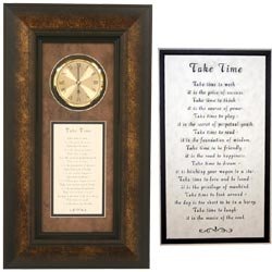 Take Time Wall Clock - Retirement Gift