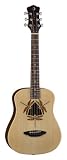Luna Guitars Safari Dragonfly 3/4 Size Travel Acoustic Guitar