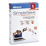 Memorex SimpleSave Photo & Video Back-Up Disc - 5 Pack