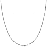 Platinum 950 Cable Chain (1 mm Thick, 18 inch)