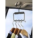 Kitchen & Housewares : In Car Clothes Hanger, Hold 4 Hangers (Grey) (4 1/4' H x 6 1/2' W)