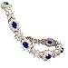 14K Sapphire & Diamond Dynasty Bracelet
