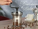 Kaffeemühle mit Keramik-Mahlwerk und Aroma-Behälter NEU Kaffee Mühle