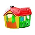 Marian - Plast 300 - 0662 - Kinder - Spielhaus Villa mit Anbau (farblich sortiert)