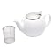 Tea Pot - White (24 oz.)