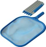 Ocean Blue Water Products 120046 Leaf Skimmer with 5pc 48 Inch Pole