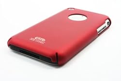 Apple iPhone Soft Polycarbonate Slim fit Case -Red (Cozip Brand) Made in Korea