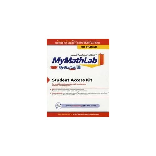 MyMathLab/MyStatLab -- Standalone Access Card
