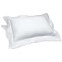 Pinzon Diamond Matelasse King Sham, White