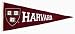 Harvard Crimson - Traditions Pennant NCAA (Pennant Wallhanging)
