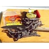 Turkey Jerky 4oz bag by Dad's Jerky is made from 100% USDA turkey strips marinated in a rich savory sauce and slow cooked to lock in the flavor. See all of Dad's Jerky Products