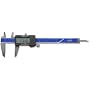 Oshlun MTECF-06 6-Inch Fractional Stainless Steel Digital Caliper with Super Large Display