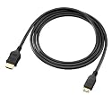 Premium Canon HF200 Vixia Mini HDMI cable for your HD camcorder! (6 ft)