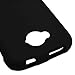 CoverON® Hard Rubberized Slim Case for ZTE Reef - with Cover Removal Pry Tool - Black